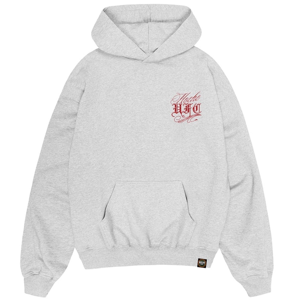 New without. Men's White UFC Noche Fecha Pullover Hoodie - Picture 3 of 5